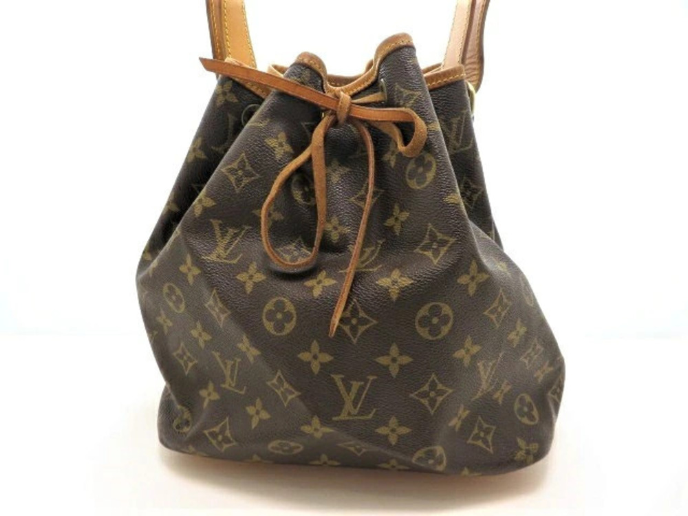 LOUIS VUITTON Shoulder Noe Brown Bag Monogram